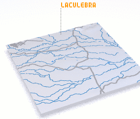 3d view of La Culebra