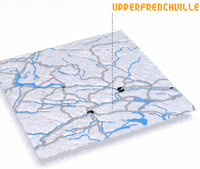 3d view of Upper Frenchville