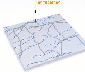 3d view of Las Curbinas