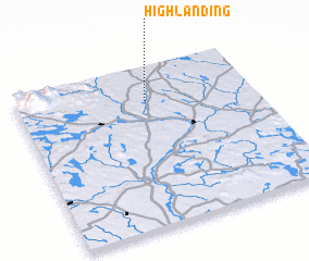 3d view of High Landing