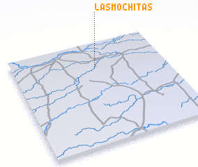 3d view of Las Mochitas