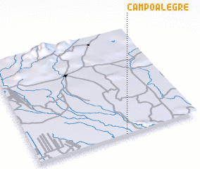 3d view of Campo Alegre