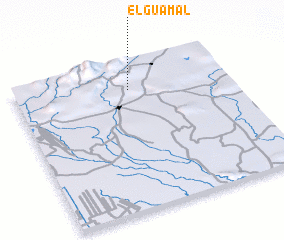 3d view of El Guamal