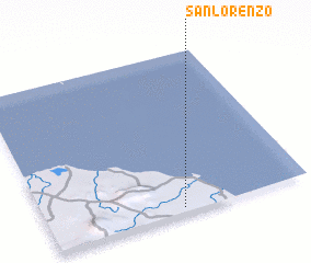 3d view of San Lorenzo