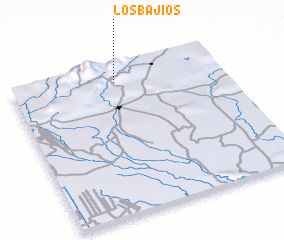 3d view of Los Bajíos