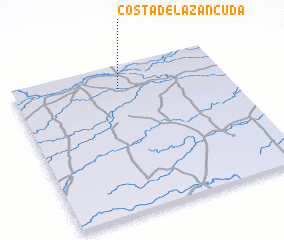 3d view of Costa de La Zancuda