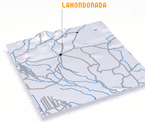 3d view of La Hondonada