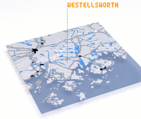 3d view of West Ellsworth