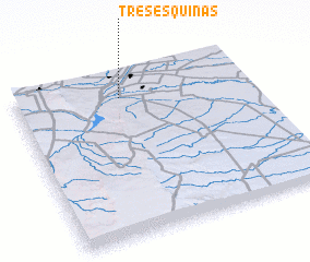 3d view of Tres Esquinas