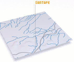 3d view of Santa Fé