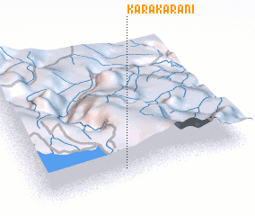 3d view of Karakarani