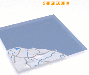 3d view of San Gregorio