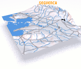 3d view of Següenca