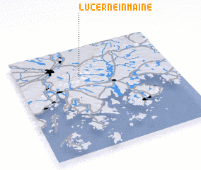 3d view of Lucerne-in-Maine