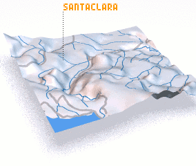 3d view of Santa Clara