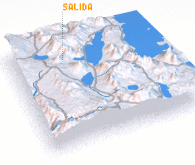 3d view of Salida