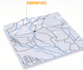 3d view of San Rafael