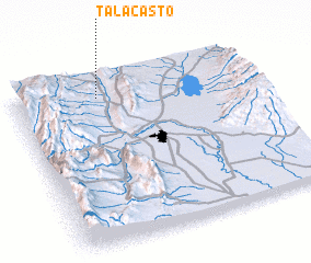 3d view of Talacasto