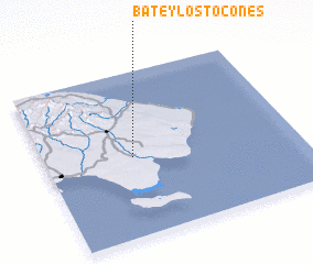 3d view of Batey Los Tocones