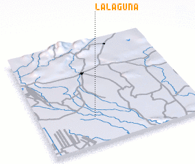 3d view of La Laguna