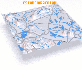 3d view of Estancia Pacotani