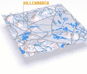 3d view of Villcamarca