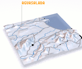 3d view of Agua Salada