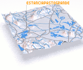 3d view of Estancia Pasto Grande