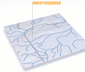 3d view of Arroyo Grande