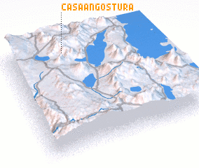 3d view of Casa Angostura