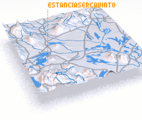 3d view of Estancia Serca Vinto