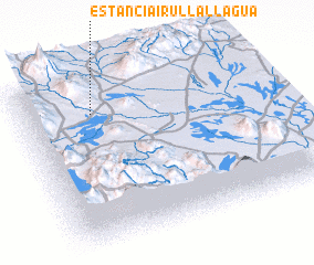 3d view of Estancia Iru Llallagua