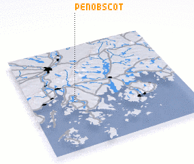 3d view of Penobscot