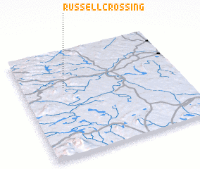 3d view of Russell Crossing