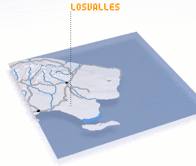 3d view of Los Valles