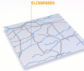 3d view of El Chaparro