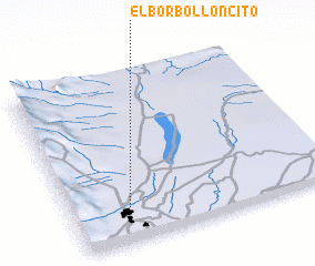 3d view of El Borbolloncito