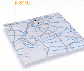 3d view of Russell