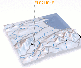 3d view of El Caliche
