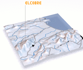 3d view of El Cobre