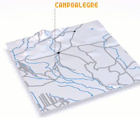 3d view of Campo Alegre