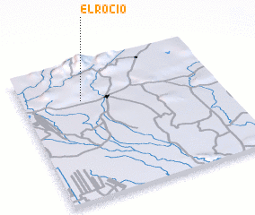 3d view of El Rocío