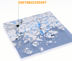 3d view of North Bucksport