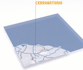 3d view of Cerro Antonio