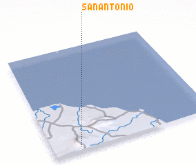 3d view of San Antonio