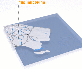 3d view of Chavón Arriba