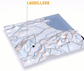 3d view of La Grillera