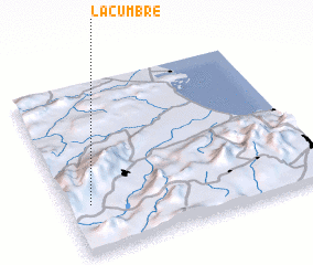 3d view of La Cumbre