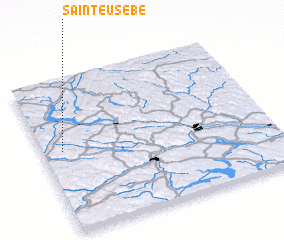 3d view of Saint-Eusèbe