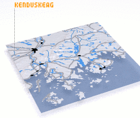 3d view of Kenduskeag